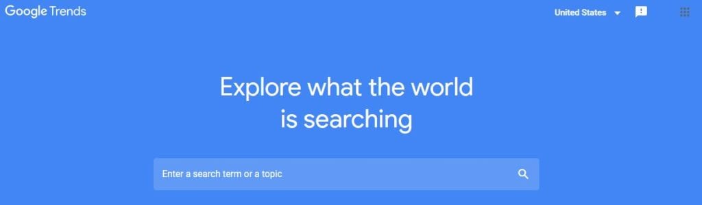 Google Trends Photo With Showcase