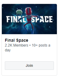 Facebook Join Group Example With Tv Show Group WIth 2K members.