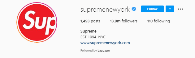 Supreme Brand Profile Example. Consider the visual elements that you’ll be using. That includes your brand colors, the logo, the fonts, and every other visual element that contributes to your brand aesthetic.