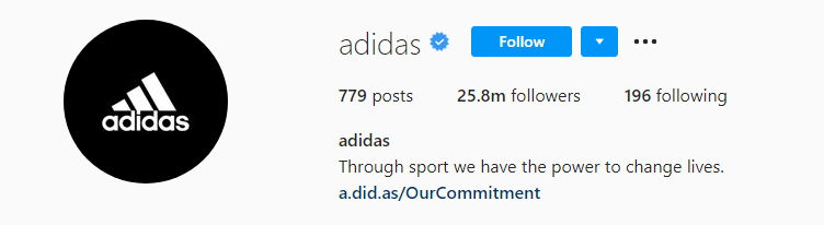 at tilbagetrække Spis aftensmad dybtgående Brand Profile: Adidas ® | Digital Brand Blueprint