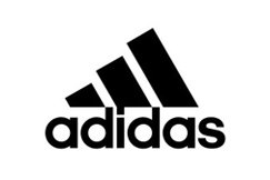 Adidas three stripes logo introduced in 1990.